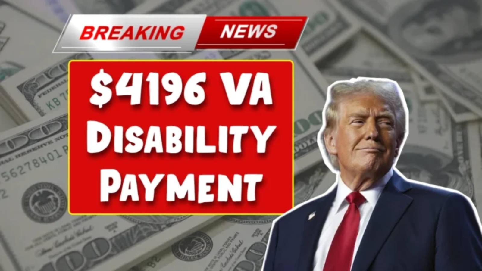 $4196 VA Disability Payment August 2025