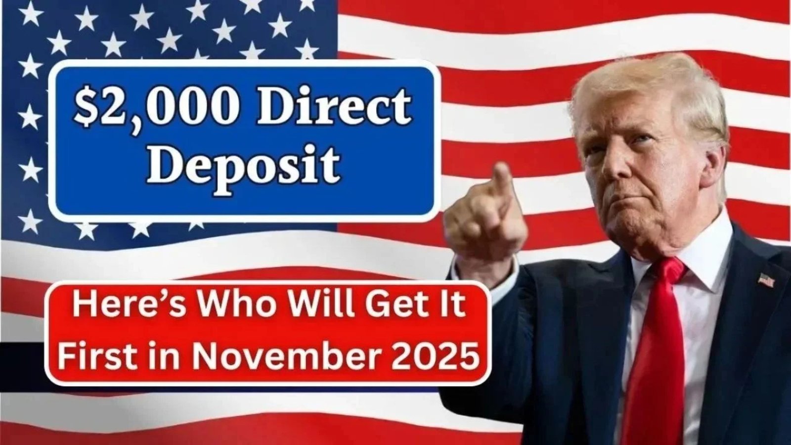 IRS Confirms $2,000 Direct Deposit Payments for November 2025 – Check ...