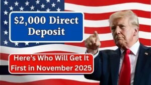 IRS Confirms $2,000 Direct Deposit Payments for November 2025 – Check Eligibility, Payout Dates & How to Get Yours
